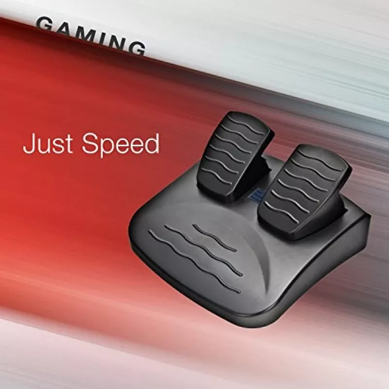 Stuurwiel ESPERANZA EG103 gaming-controller — pc/PS2/PS3, 13 toetsen, vibratie, versnellingssensor, zwart/rood