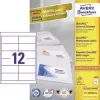 Avery 3659 zelfklevende etiketten rechthoekig permanent wit 1200 stuks