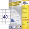 Avery Zweckform 3651 universele etiketten 52,5 x 29,7 mm 100 vel wit