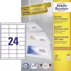 Avery - etiketten - wit - A4 (210 x 297 mm) - 100 stuks. 24) (3658)