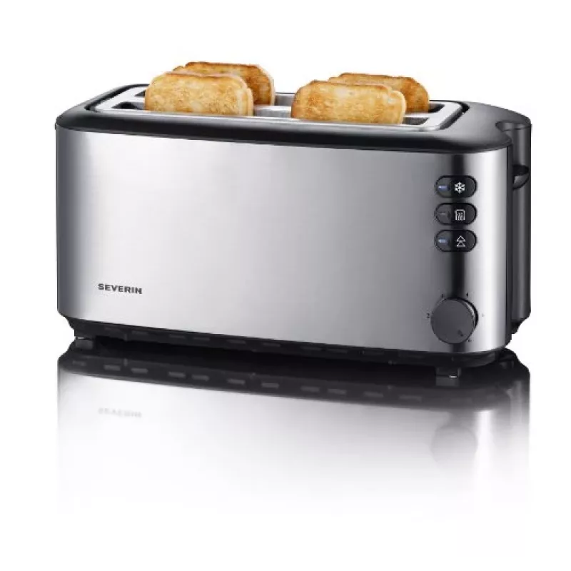 Severin AT 2509 (AT2509) toaster 4 sneetjes rvs