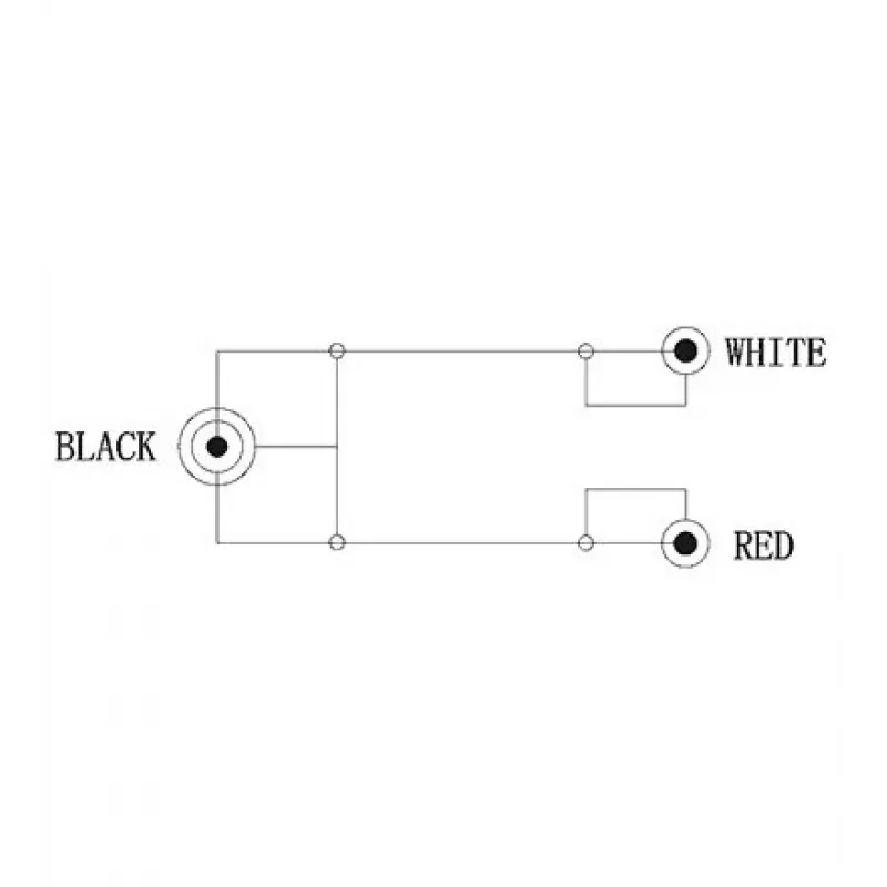Audiokabel 3,5mm > stereo-cinch (zwart, 1,5 meter)