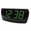 Wekkerradio Adler AD 1121 — wekkerradio, FM/AM-tuner, LED-display, batterijback-up, zwart