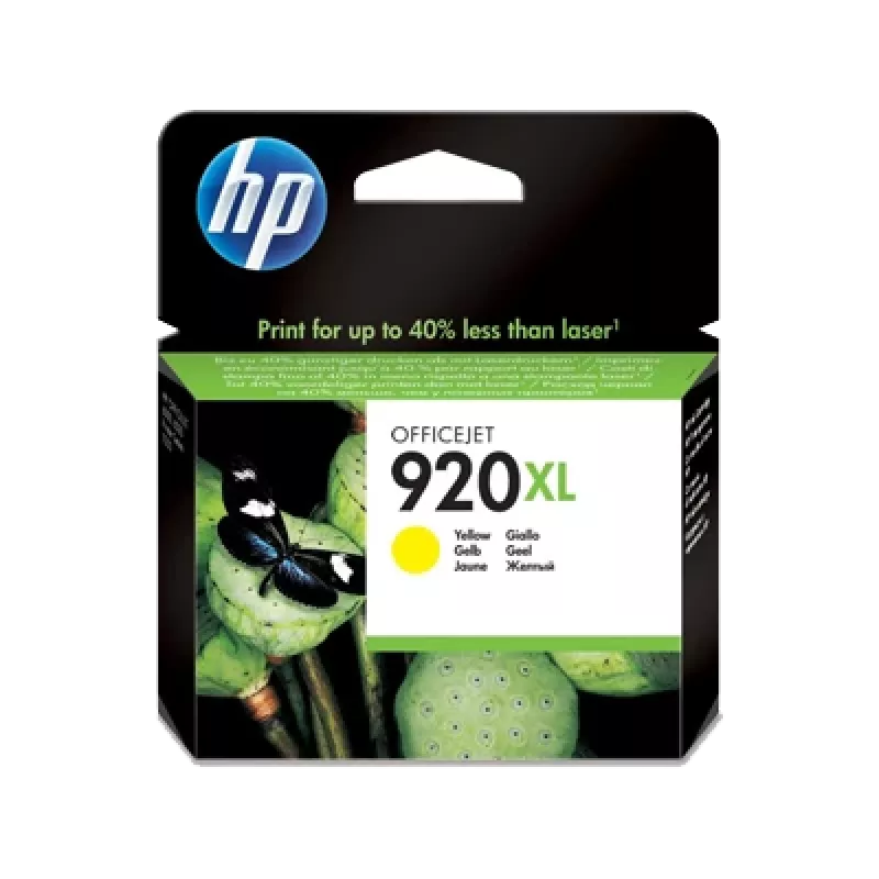 HP 920XL High Yield geel originele inktcartridge, geel, 1 stuk, 700 pagina's