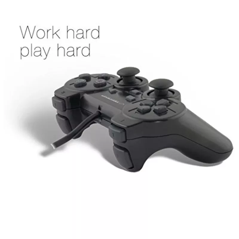 Esperanza EG106 gaming-controller joystick pc, PlayStation 2, PlayStation 3 analoog/digitaal USB 2.0 zwart
