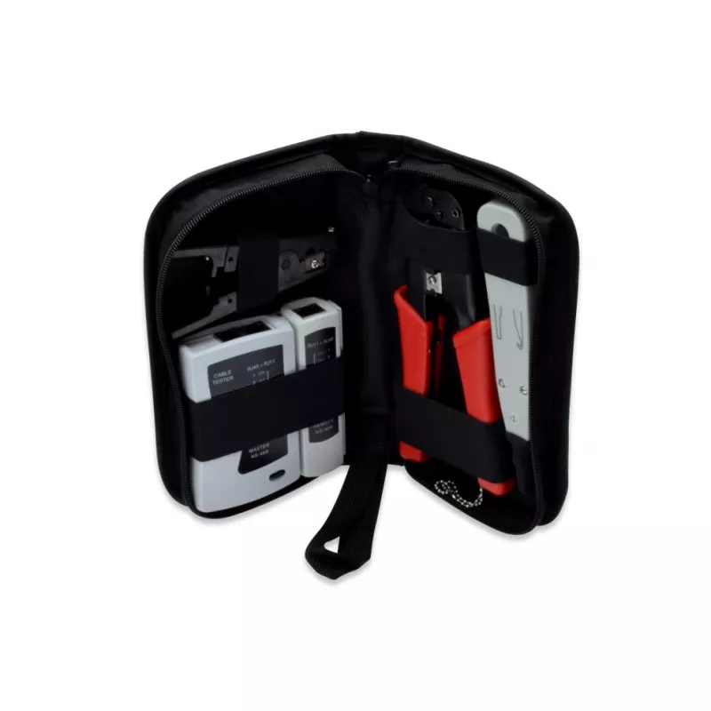 Digitus DN-94022 netwerkgereedschapsset voor CAT 5e-, CAT 6-, CAT 7-installaties