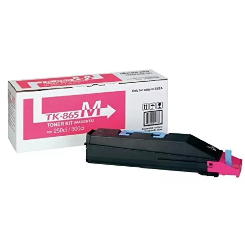 Kyocera TK-865M magenta tonercartridge, 12000 pagina's