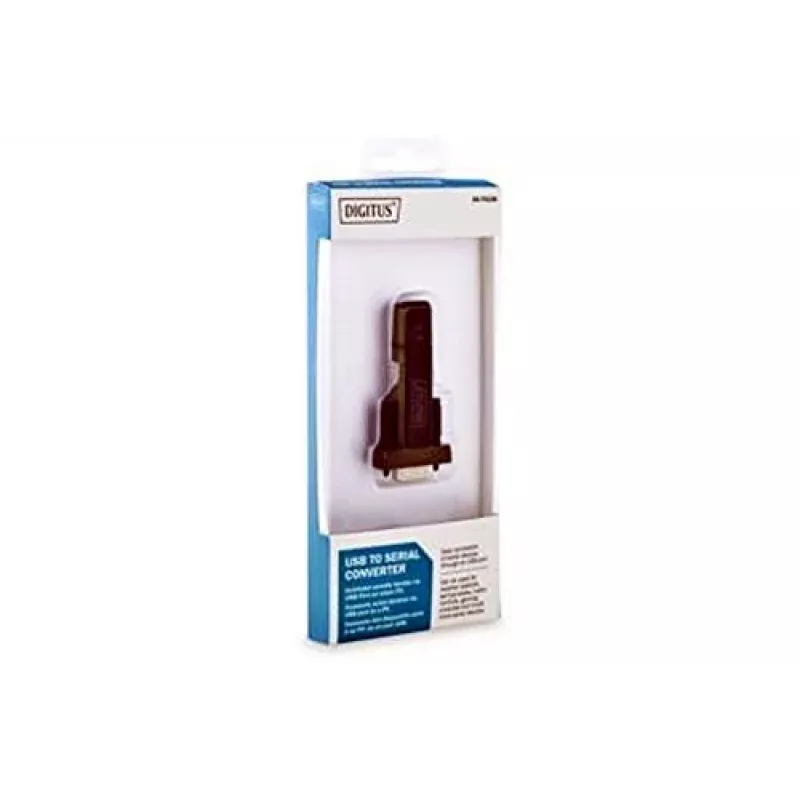 DIGITUS USB 2.0 naar serieel converter DSUB 9M incl. USB-A kabel 80cm FTDI chipset USB 2.0 naar RS232 (FT232RL)