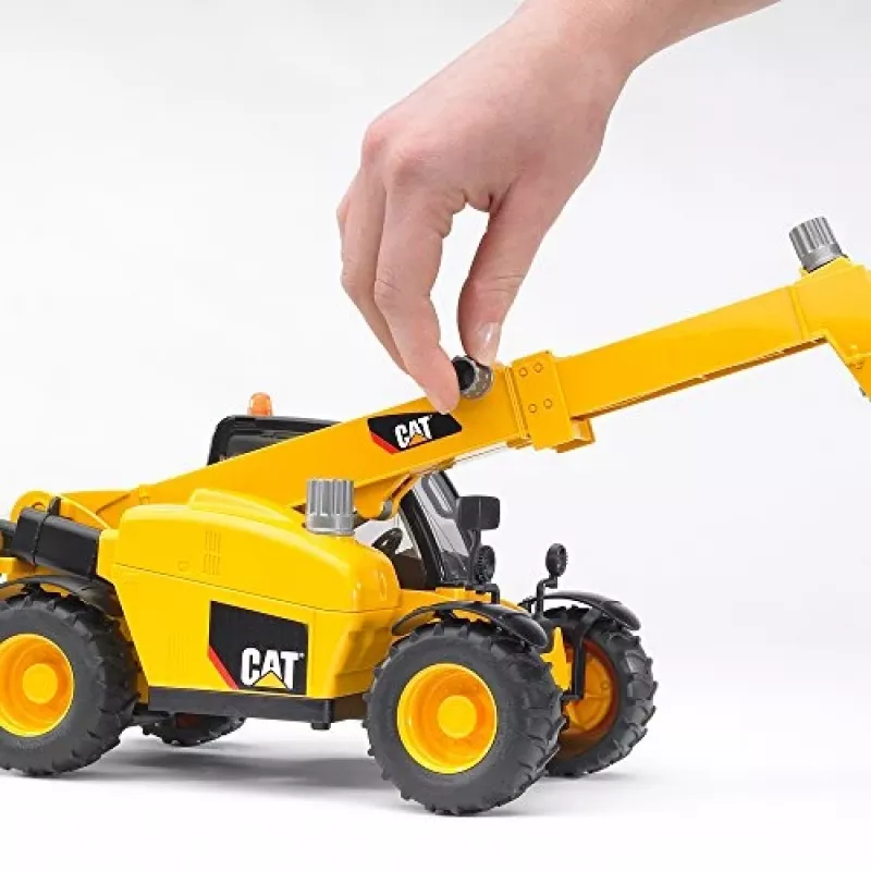 Bruder 02141 Caterpillar telescooplader kunststof boerderij bouwvoertuig speelgoed