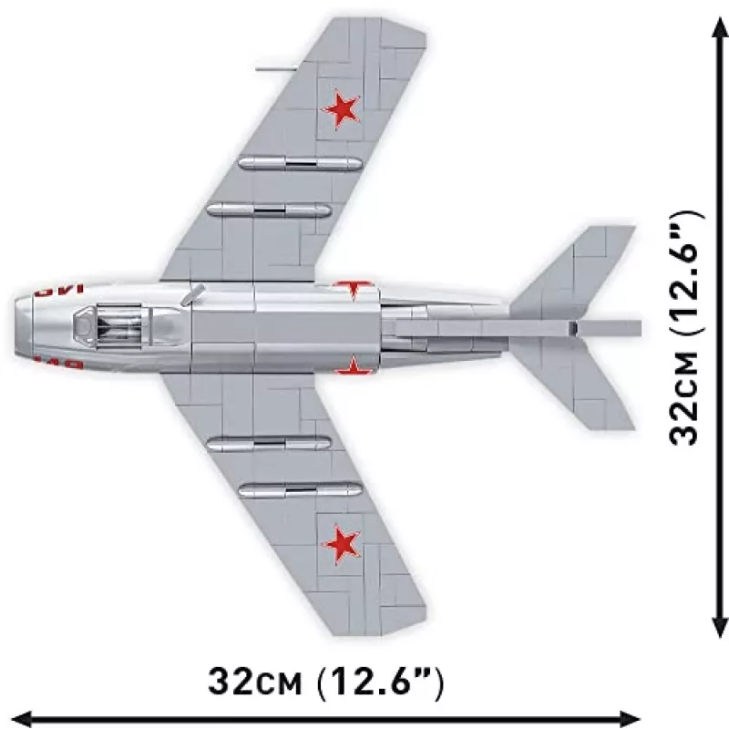COBI Historical Collection Koreaanse Oorlog MIG-15 NAVO-code Fagot Sovjet-straaljager