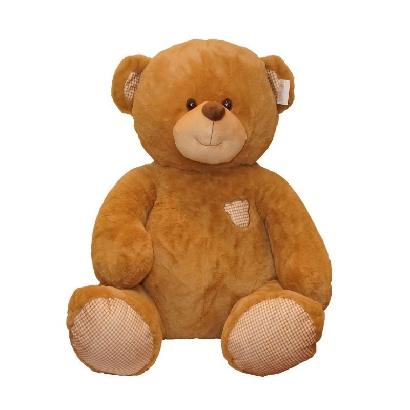 Pluche beer TULILO Oktawian 75 cm bruin, knuffel, 75 cm hoog