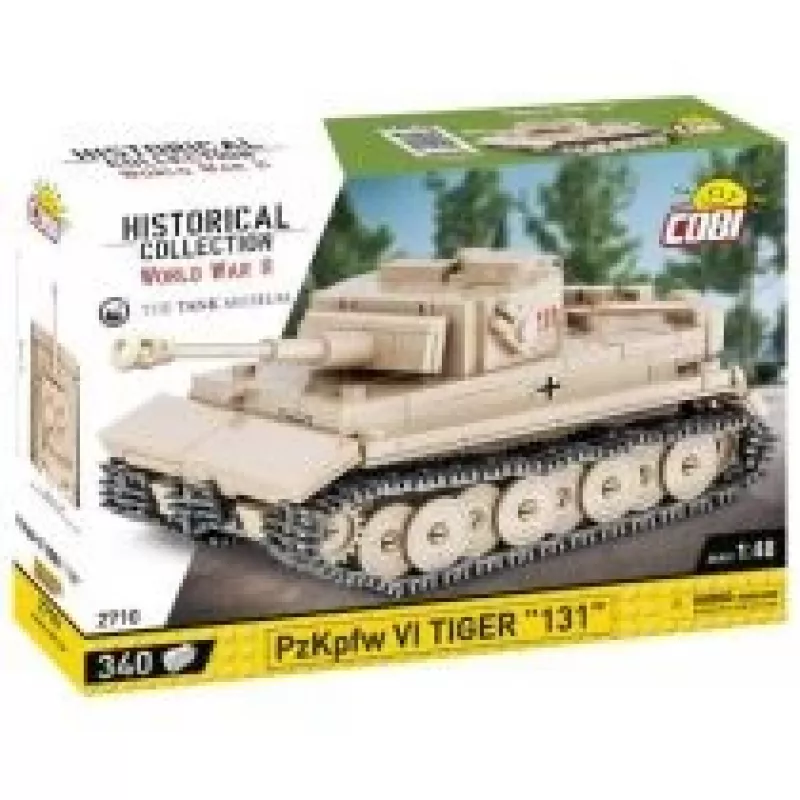 Cobi 1:48 schaal PzKpfw VI Tiger 131 modelbouwpakket