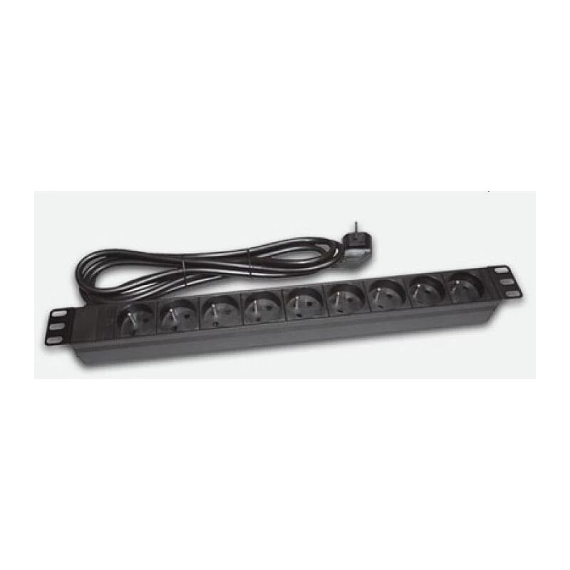 A-lan - ALAN - 19 - stekkerblok TEC 9 x 230 V met LED (PZ09)