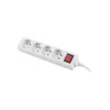 Meervoudig stopcontact Lanberg PS1-04E-0150-W 1,5 m 4 AC-stopcontacten binnen wit