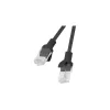 Lanberg PCU5-10CC-1000-BK netwerkkabel zwart 10 m Cat5e U/UTP (UTP) (PCU5-10CC-1000-BK)