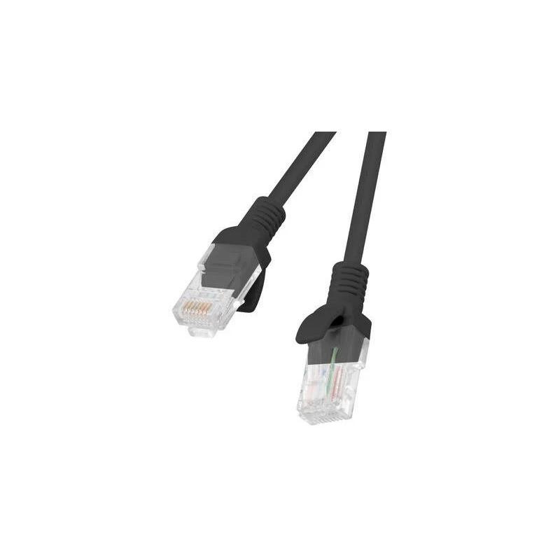 Lanberg PCU5-10CC-1000-BK netwerkkabel zwart 10 m Cat5e U/UTP (UTP) (PCU5-10CC-1000-BK)