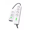 OFFICE PLUS 7 stopcontacten 250 V wit (T/LZ06-OFP018/0000) - Ever
