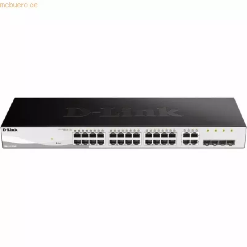 D-Link DGS-1210-28 managed L2/L2+ 1U zwart