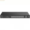D-Link DGS-1100-26MPV2/E netwerkswitch Managed L2 Gigabit Ethernet (10/100/1000) Power over Ethernet (PoE) zwart
