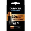 Duracell Optimum AA LR6 batterijen blister 4 stuks