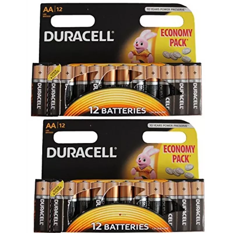 Duracell huishoudbatterij wegwerpbatterij AA alkaline
