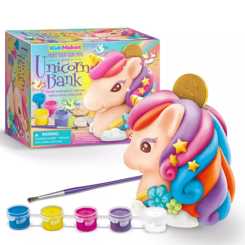 4M - Kidzmaker Glitter Eenhoorn Spaarpot