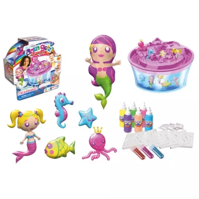 SIMBA Aqua Gelz Set Magic Mermaids speelset, model 106322568, knutselset met wateractieve gelkralen