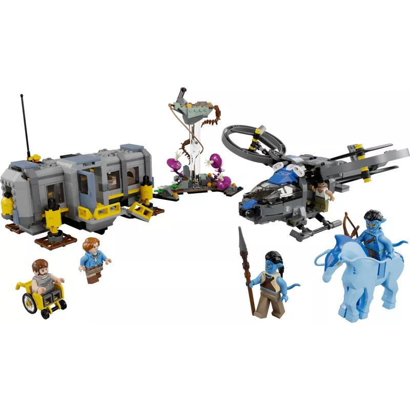 LEGO Avatar Zwevende bergen: Locatie 26 & Rda Samson set 75573, Meerkleurig