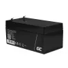 Green Cell AGM19 UPS-batterij lood-vlies 12 V 3,3 Ah