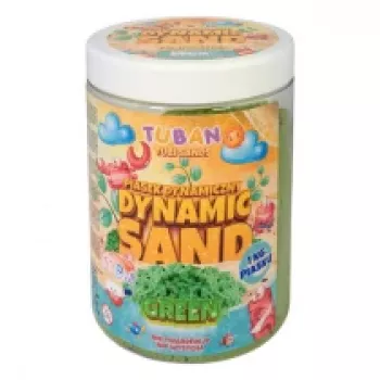 Kinetisch zand voor kinderen Tuban TU3555 groen 3 jaar