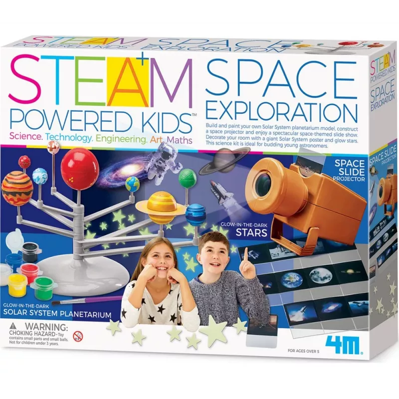 Leerset 4m Space Exploration 5537 – praktische STEM-leerset voor het bouwen van ruimtevaartprojecten