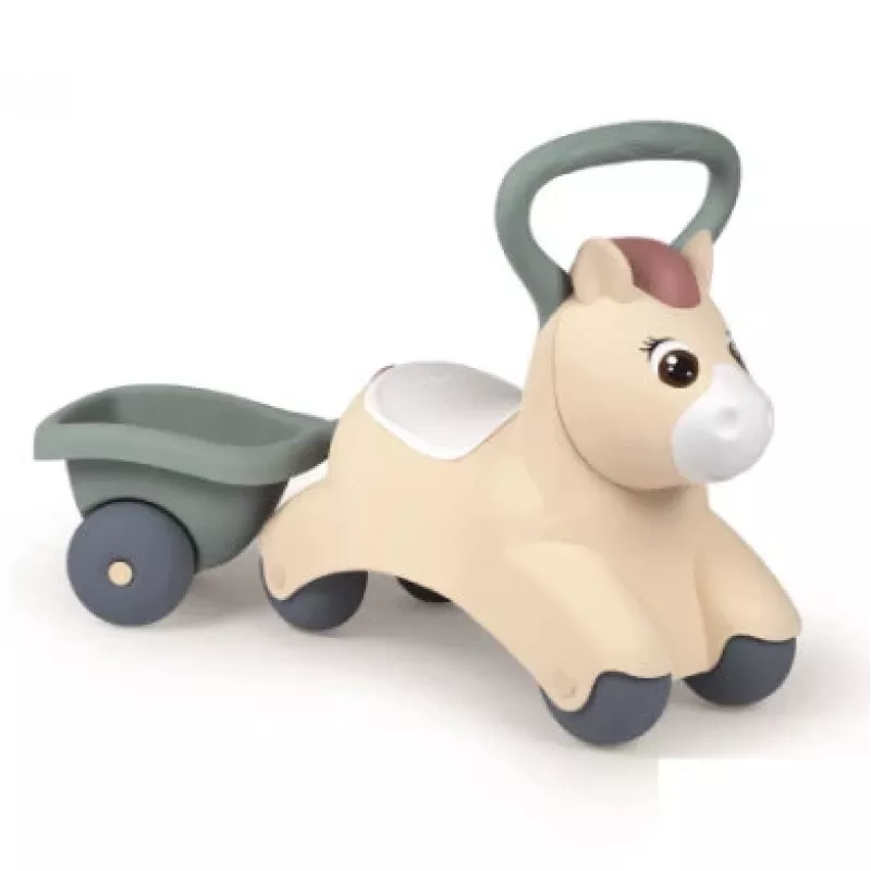 Little Smoby Baby Pony duw- en glijvoertuig