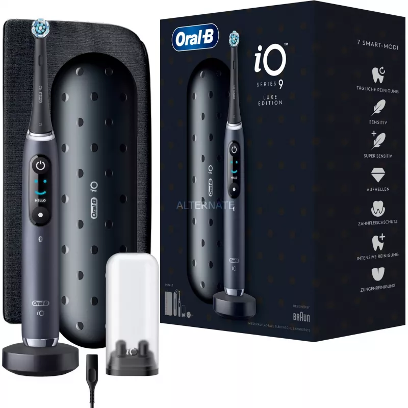 Oral-B iO Series 9 Luxe Edition zwart onyx tandenborstel