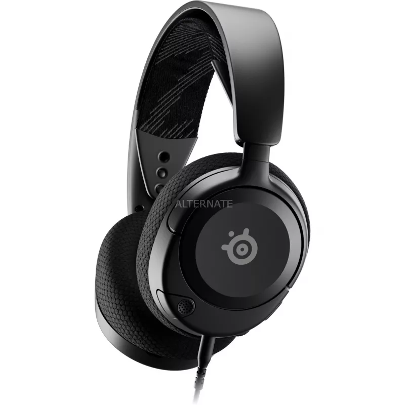 Steelseries Arctis Nova 1 headset bedrade hoofdband gaming zwart