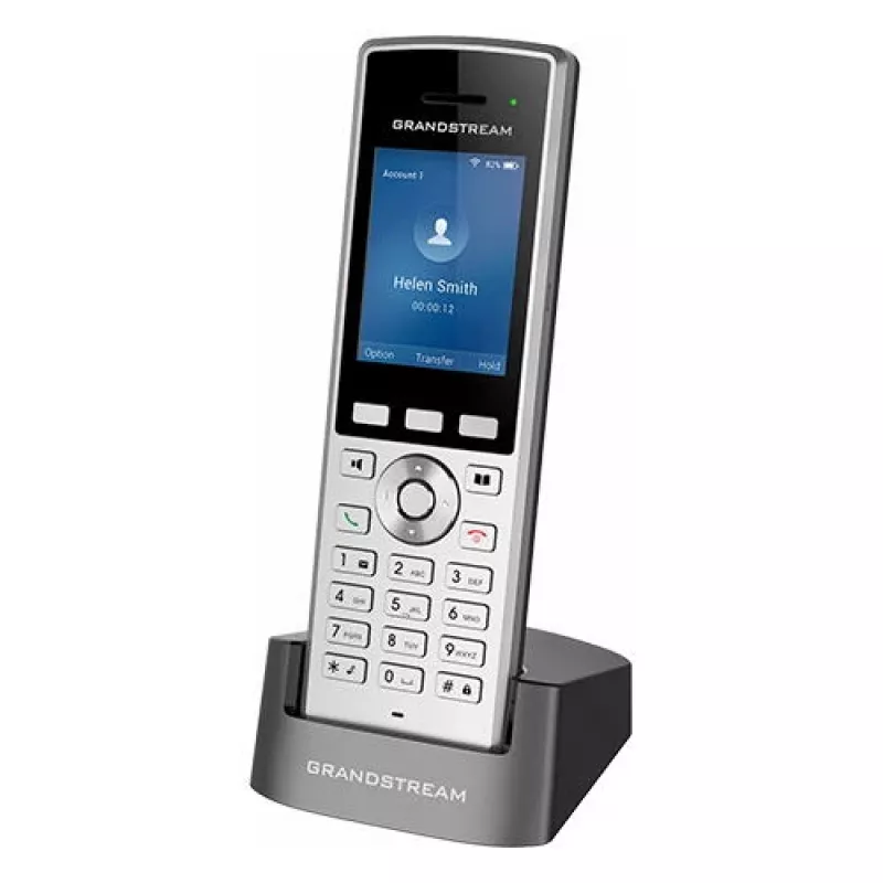 Grandstream Networks WP822 IP-telefoon zwart, zilver 2 lijnen LCD Wi-Fi