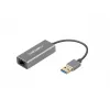Natec Cricket NNC-1924 USB 3.0 Type-A naar RJ45 Ethernet-adapter, 1000 Mbit/s, kabel van 15 cm, zwart