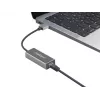 Natec Cricket NNC-1924 USB 3.0 Type-A naar RJ45 Ethernet-adapter, 1000 Mbit/s, kabel van 15 cm, zwart