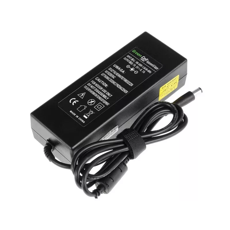 Voeding Green Cell AD35P 130 W AC/DC 19,5 V 6,7 A voor laptops, voor binnen, zwart