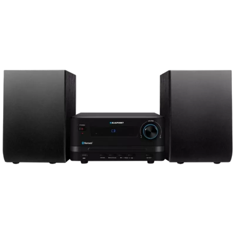 Home-audio microsysteem BLAUPUNKT MS14BT — CD/MP3-speler, Bluetooth, USB, FM RDS, 15 W RMS, zwart