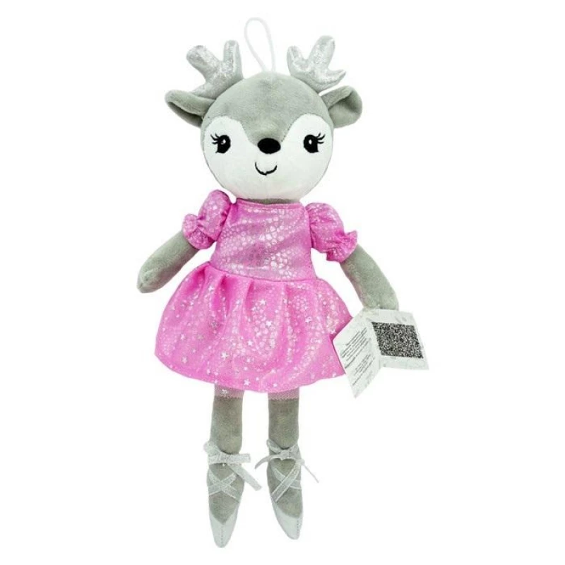 Knuffel TULILO Celinka hert 35 cm zacht knuffeldier, speelgoed voor kinderen