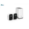 Eufy Security S300 EufyCam 3C 2-camera-set bewakingscamera buiten draadloos, 4K-camera, uitbreidbare lokale opslag tot 16 TB, gezichtsherkenning-AI
