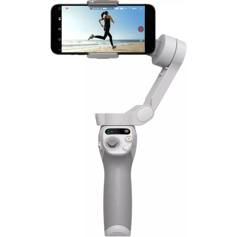 DJI OM SE gimbal grijs Bluetooth incl. telefoonhouder tas maximale belasting 290 g