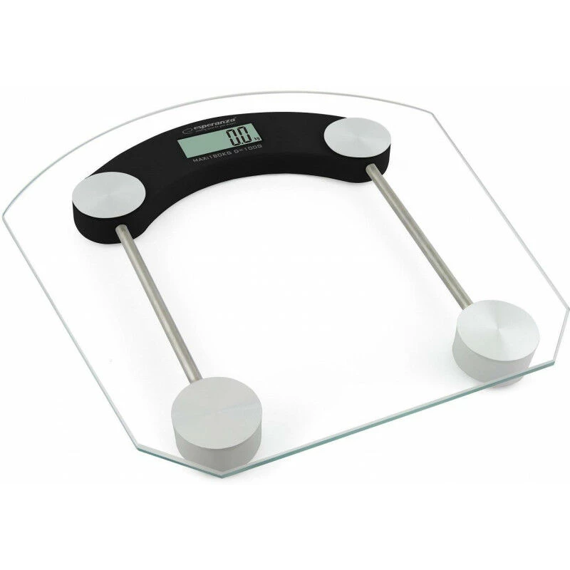 Esperanza - personenweegschaal badkamer Nza Pilates EBS008K transparante kleur (EBS008K)