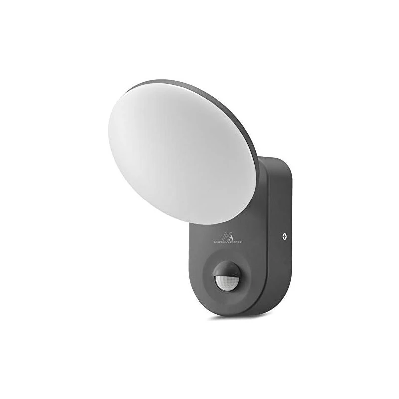 MACLEAN MCE367 wandlamp LED met PIR-sensor, buiten-wandlamp met bewegingsmelder