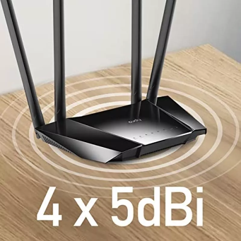 Cudy LT400 draadloze router Fast Ethernet singleband (2.4 GHz) 4G zwart