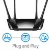 Cudy LT400 draadloze router Fast Ethernet singleband (2.4 GHz) 4G zwart