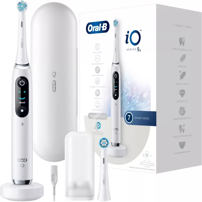 Oral-B iO 9N sonische tandenborstel voor volwassenen wit
