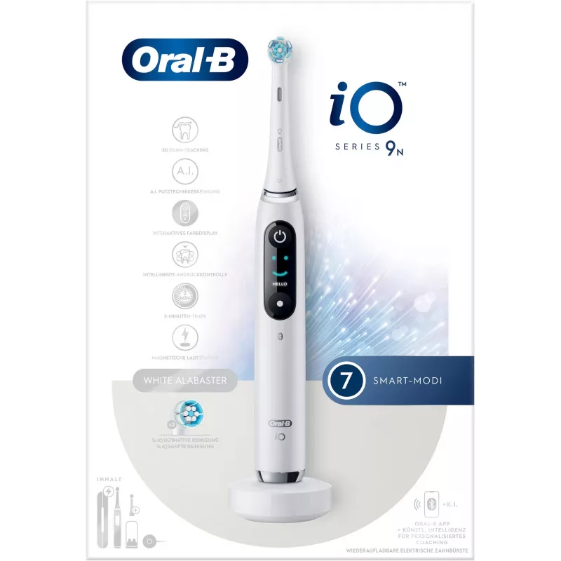 Oral-B iO 9N sonische tandenborstel voor volwassenen wit