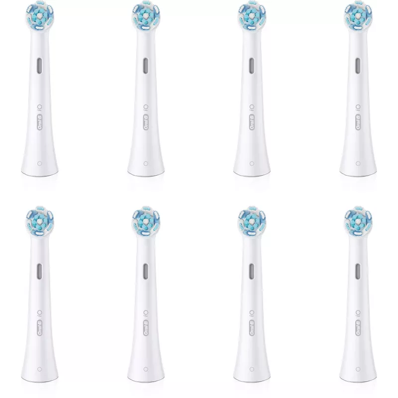 Opzetborstel Oral-B iO Ultimate Clean, verpakking met 8 vervangende koppen