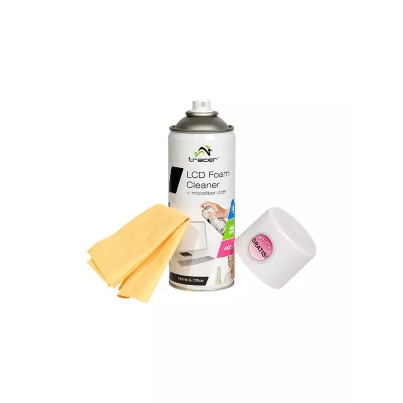 LCD-schuimreiniger 400 ml + microvezeldoek